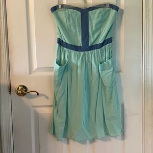 Strapless Sundress with Pockets